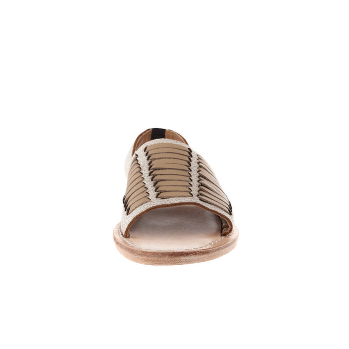 Agavesky Women's Nova Cream Leather Sandal