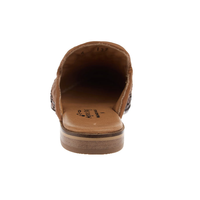Agavesky Women's Taylee Tan Flat Mule