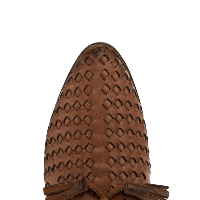 Agavesky Women's Taylee Tan Flat Mule