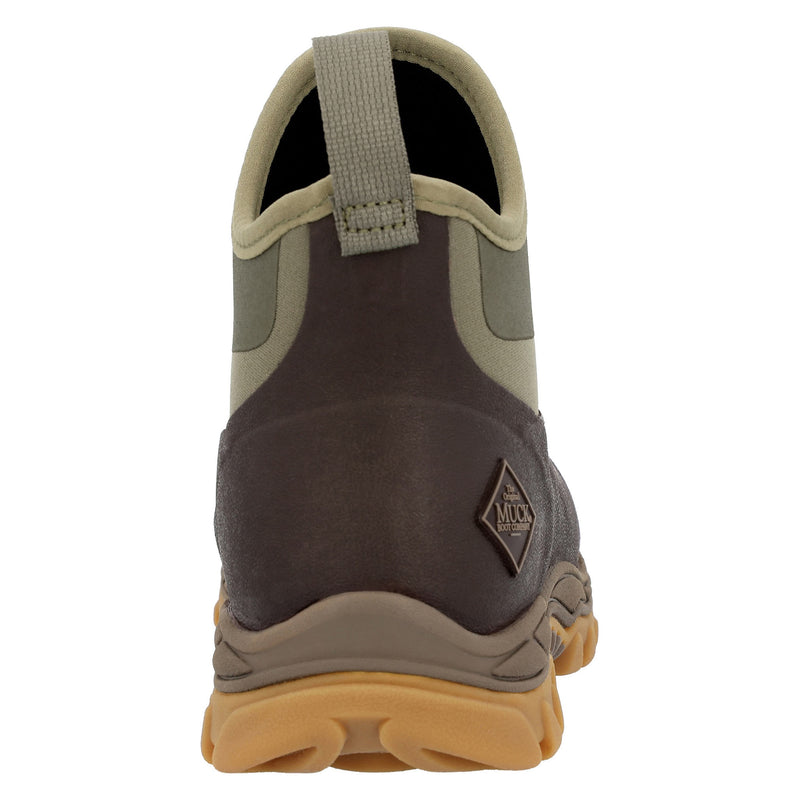 Muck Women`s Dark Brown/Olive Arctic Sport II Ankle Boot