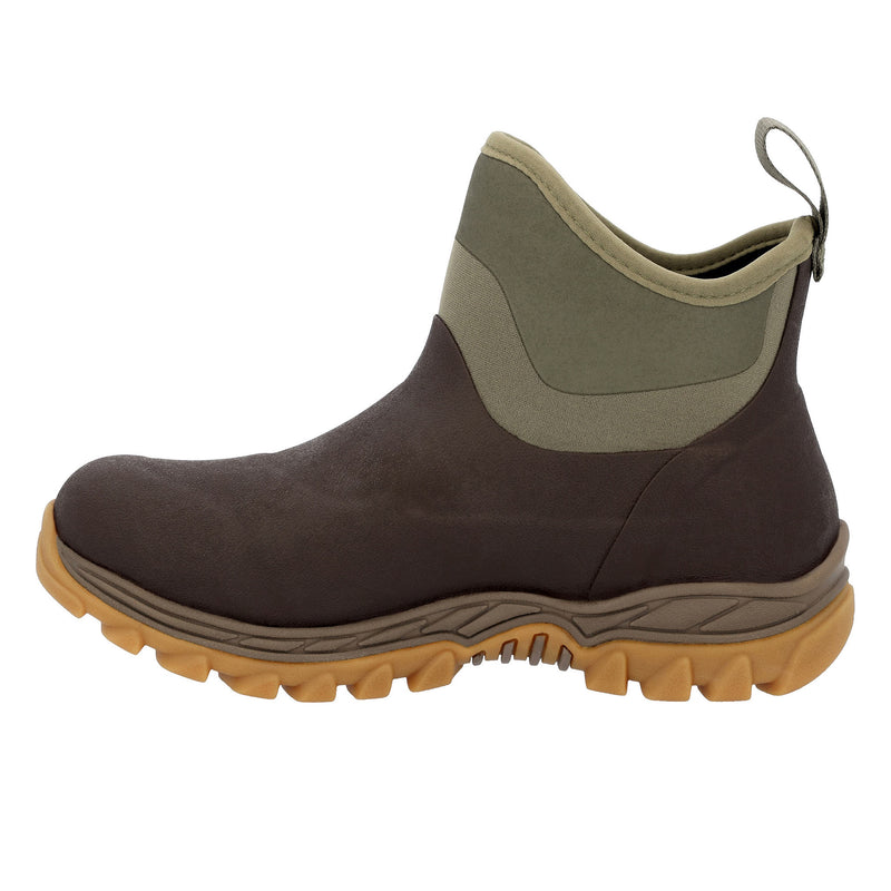 Muck Women`s Dark Brown/Olive Arctic Sport II Ankle Boot