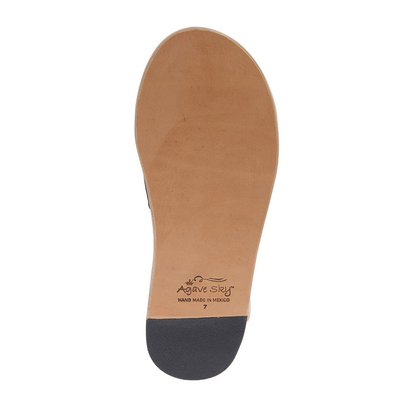 Agavesky Women's Nadia Black with Copper Slide