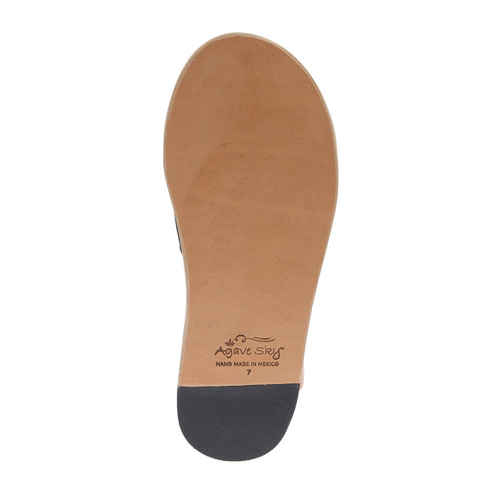 Agavesky Women's Nadia Black with Copper Slide