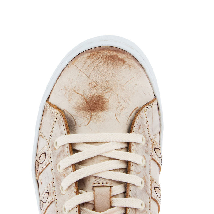 Agavesky Womens Sheridan Old Wax Camel Tennis Shoe