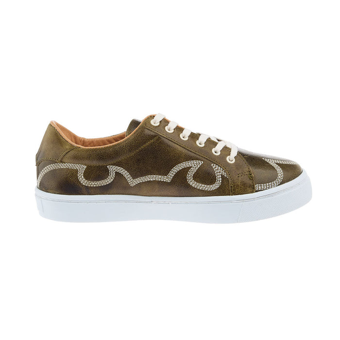 Agavesky Women`s Green Tennis Shoe