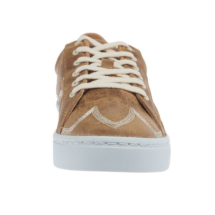 Agavesky Women's Skye Tan Leather Casual Shoe