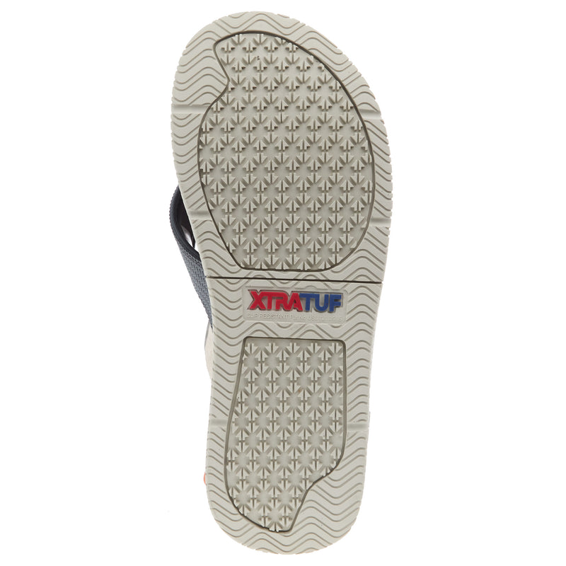 Xtratuf Men`s Auna Grey Flip Flop