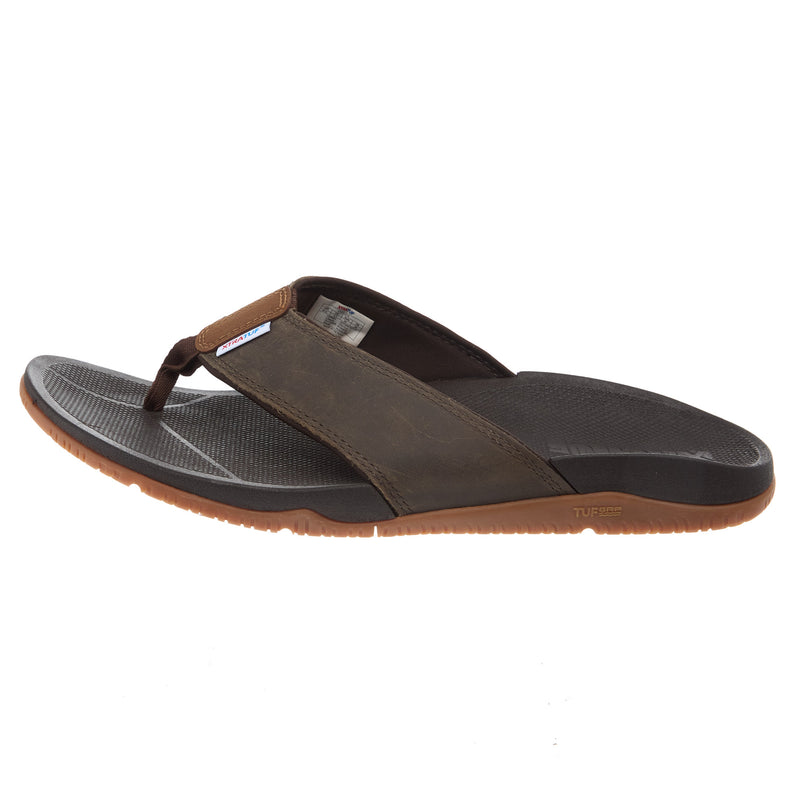 Xtratuf Men`s Auna Brown Flip Flop