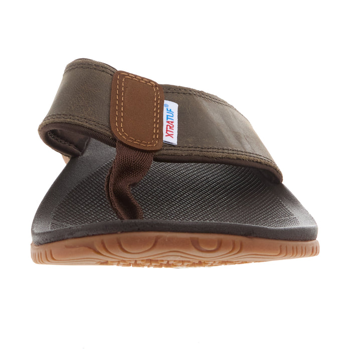 Xtratuf Men`s Auna Brown Flip Flop