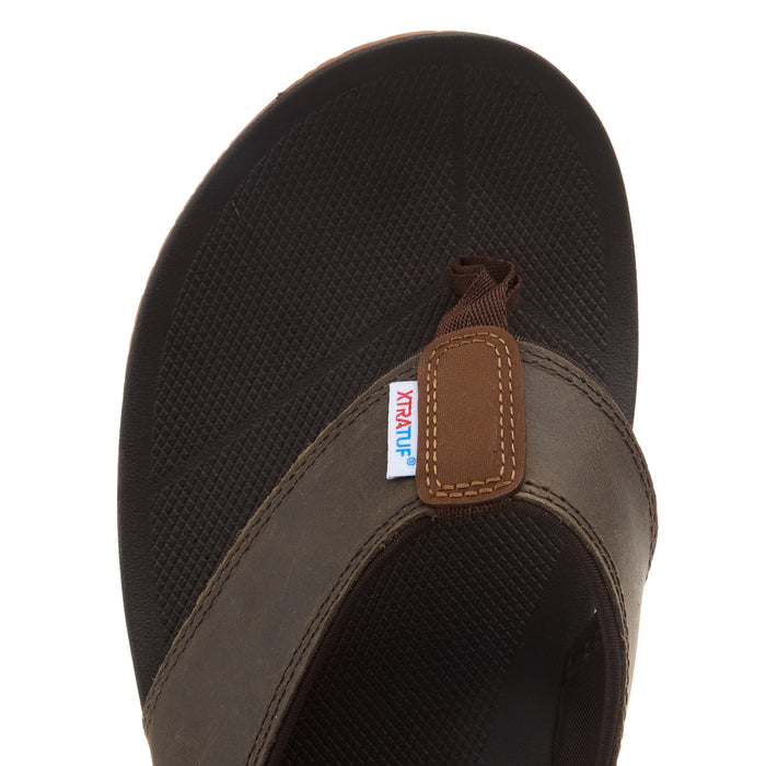 Xtratuf Men`s Auna Brown Flip Flop