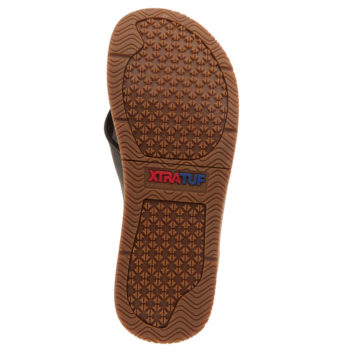 Xtratuf Men`s Auna Brown Flip Flop