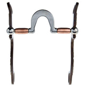 Tom Balding Bits Avila Shank Equalizer Silver Floral Shank Bit