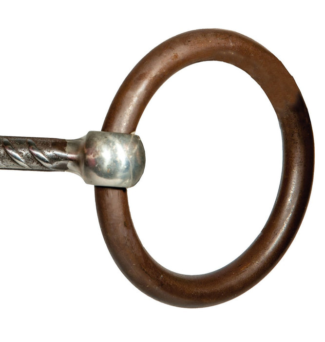 Professionals Choice Bob Avila Rebar Loose O Ring Snaffle Bit