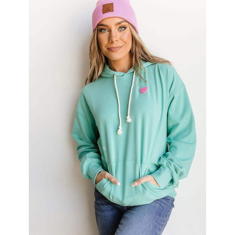 Ampersand & Avenue Women's Green You Are Enough Hoodie