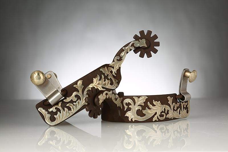 Professionals Choice PC Avila Medium Shank Floral Spur