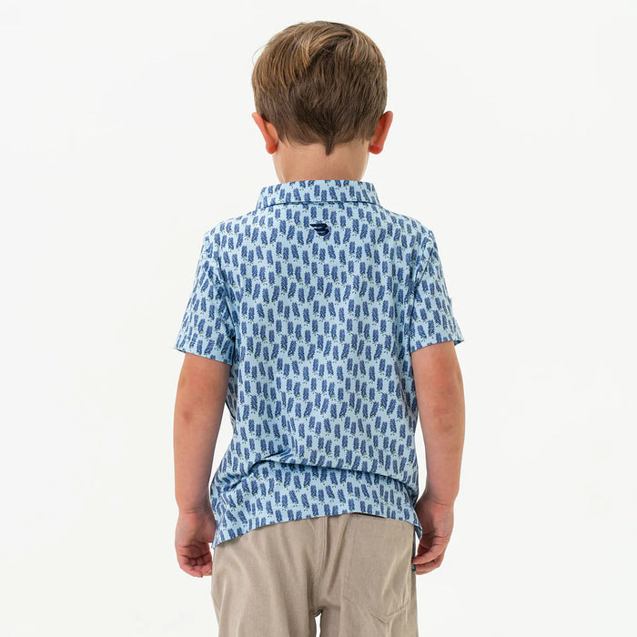 Burlebo Boy's Bluebonnets Polo