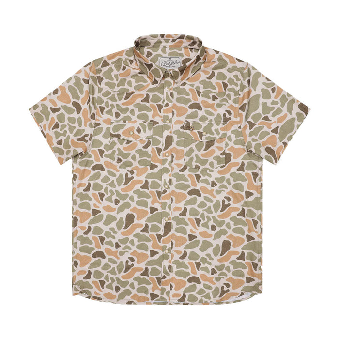 Burlebo Men's Venado Camo Performance Western Shirt