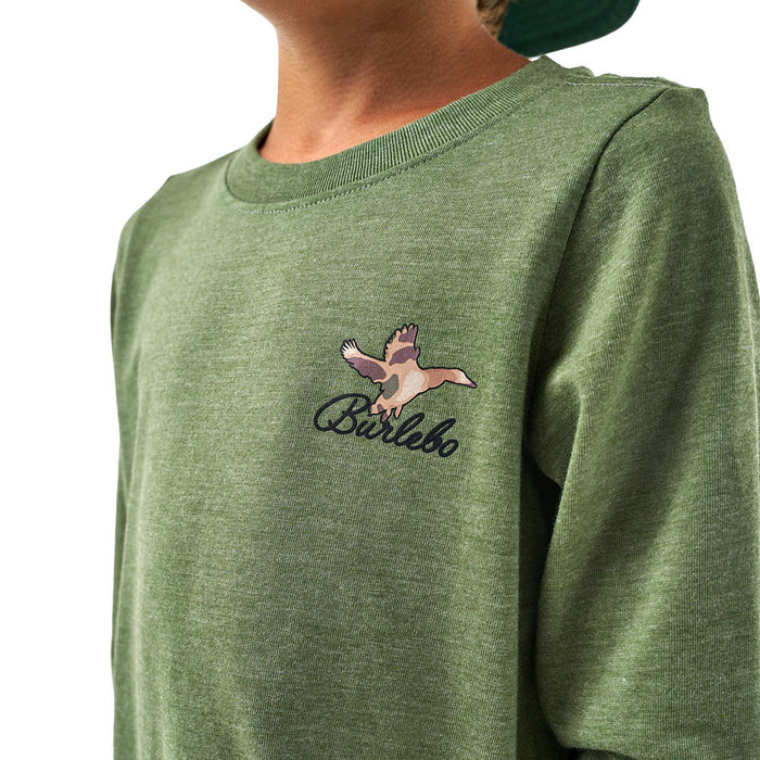 Burlebo Youth Flying Ducks Long Sleeve Tee Shirt