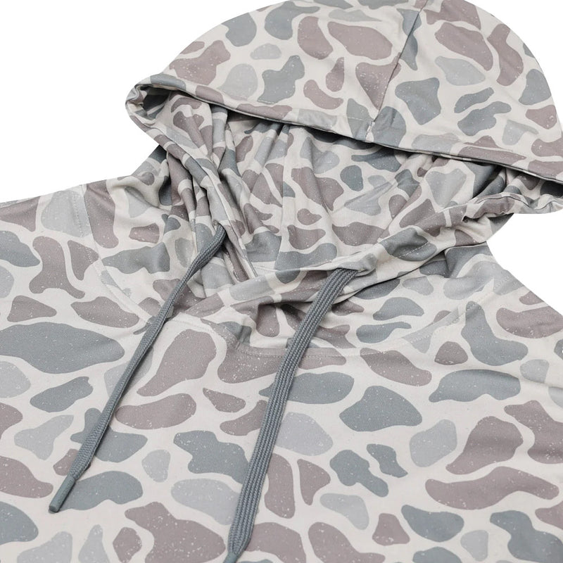 Burlebo Men's Classic Deer Camo Performance Hoodie