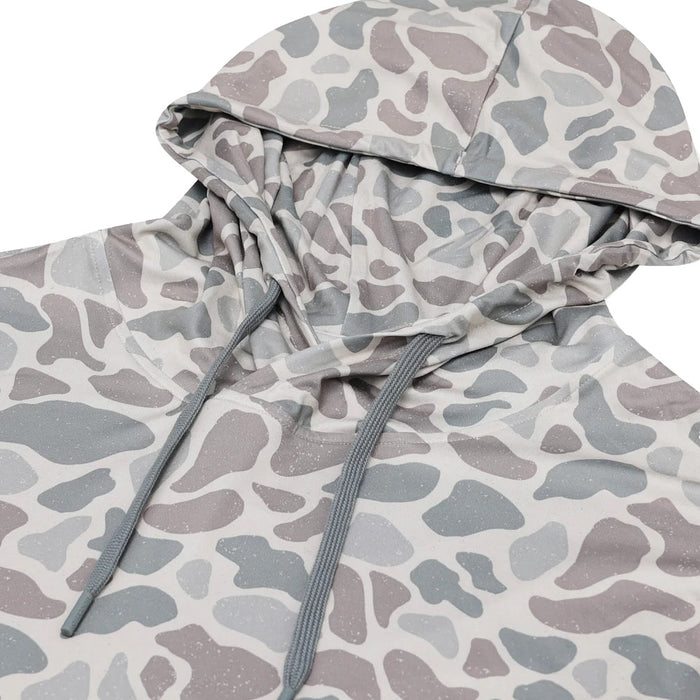 Burlebo Men's Classic Deer Camo Performance Hoodie