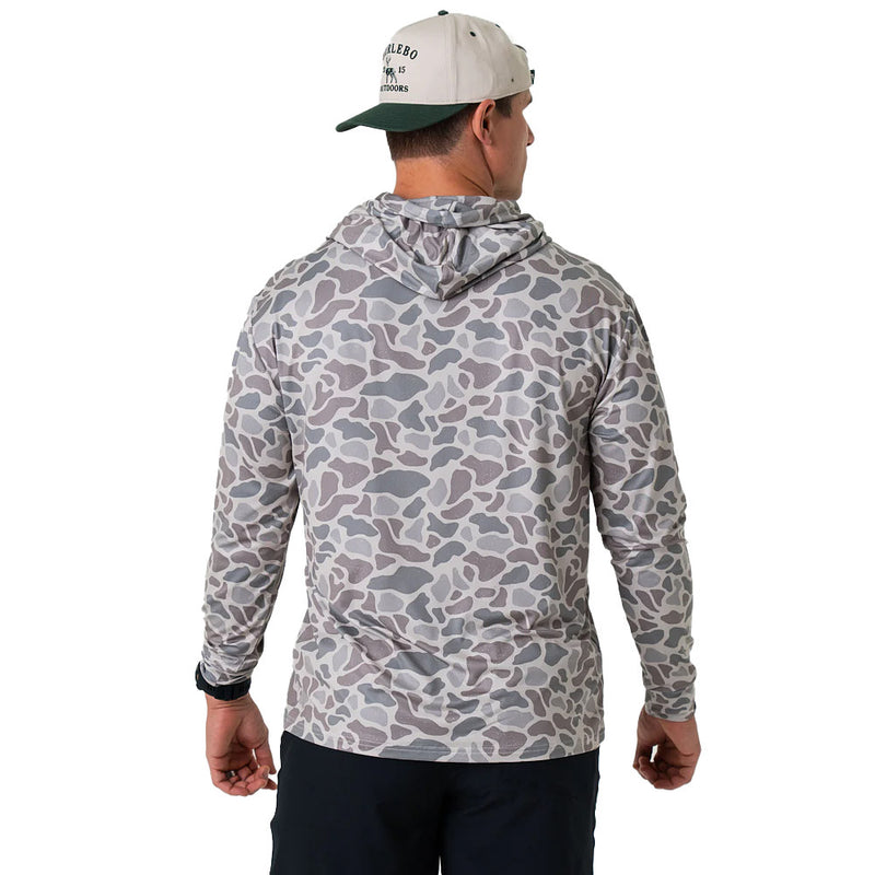 Burlebo Men's Classic Deer Camo Performance Hoodie