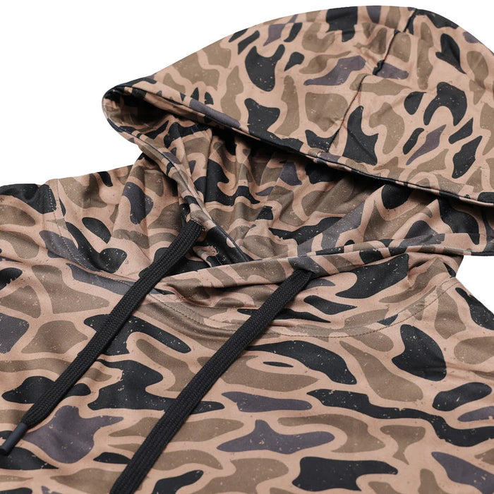 Burlebo Men's Gauge Camo Performance Hoodie