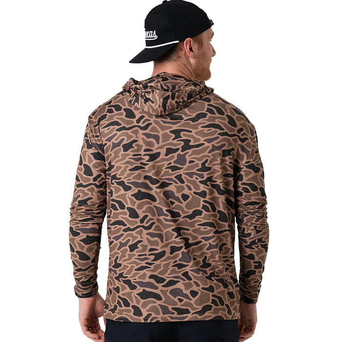Burlebo Men's Gauge Camo Performance Hoodie