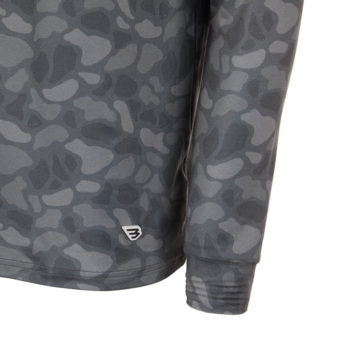 Burlebo Stone Camo Performance Hoodie