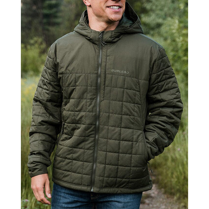 Burlebo Men's Mallard Green Puffer Jacket