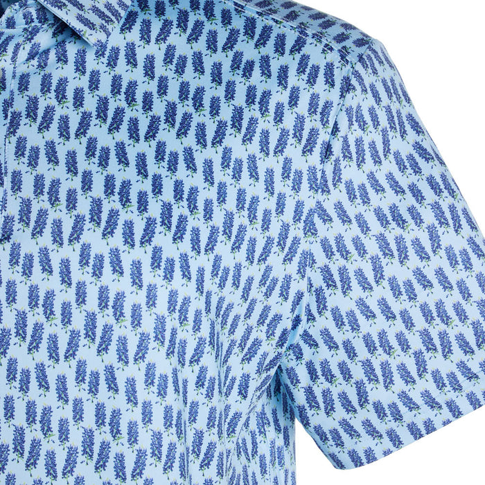 Burlebo Men’s Bluebonnets polo