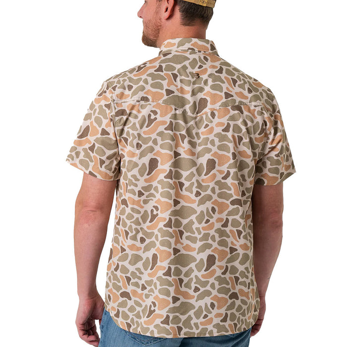 Burlebo Men's Venado Camo Western Shirt