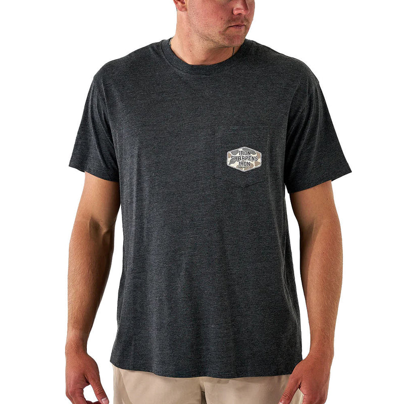 Burlebo Men's Iron Sharpens Iron Tee Shirt