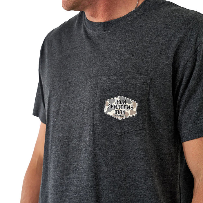 Burlebo Men's Iron Sharpens Iron Tee Shirt