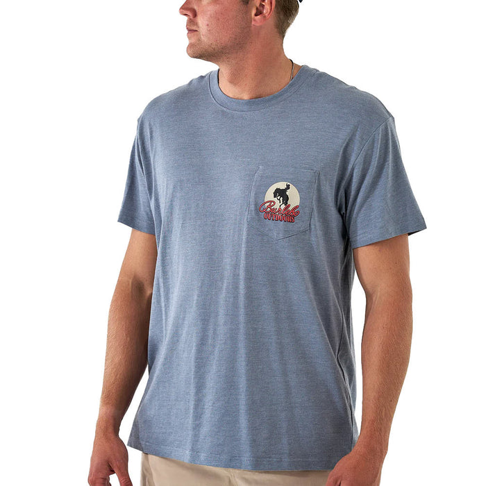 Burlebo Men's Moonlit Cowboy Tee Shirt
