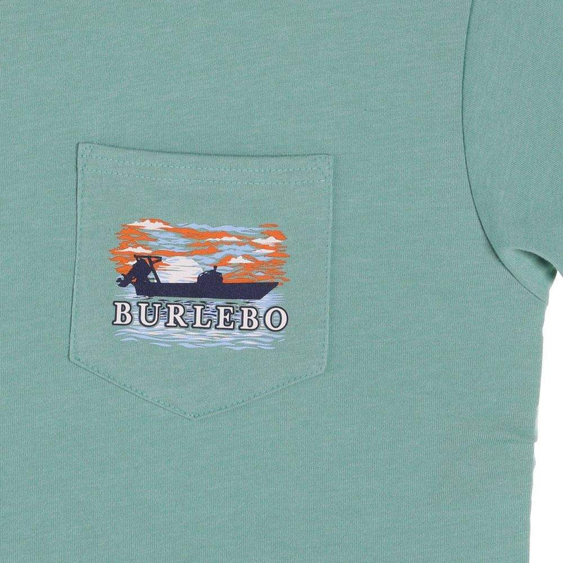 Burlebo Men's See You On The Water Mint Tee