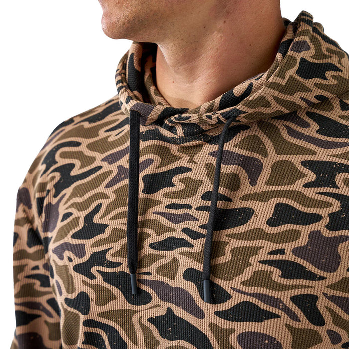 Burlebo Men's Gauge Camo Thermal Hoodie
