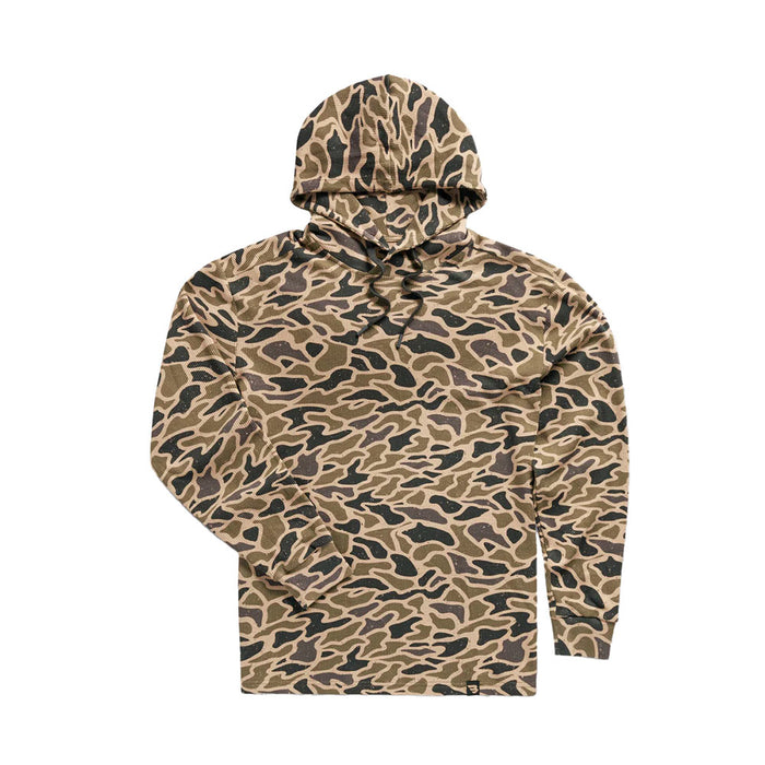 Burlebo Men's Gauge Camo Thermal Hoodie