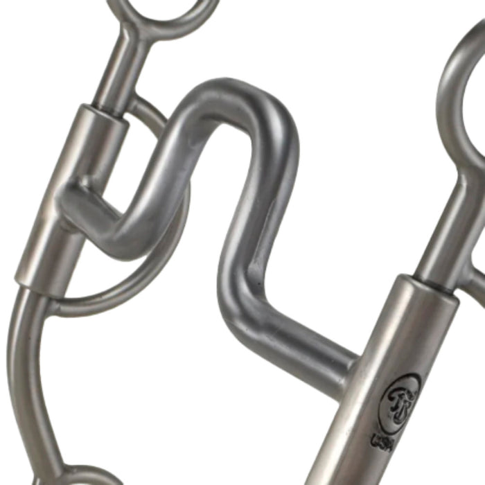 Tom Balding Bits Baseline Solid Square Port Short Shank Bit