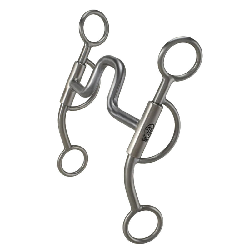 Tom Balding Bits Baseline Solid Square Port Short Shank Bit