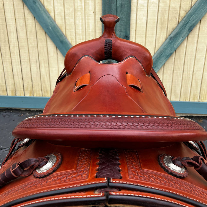 Bob`S Custom Saddlery 17in Ranch Saddle