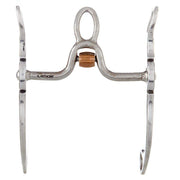 Brandon Anthony Bit & Spur Co. Chicken Choker Cricket Solid Port 8 Inch Shank Bit