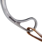Brandon Anthony Bit & Spur Co. Snaffle Port Shank Bit