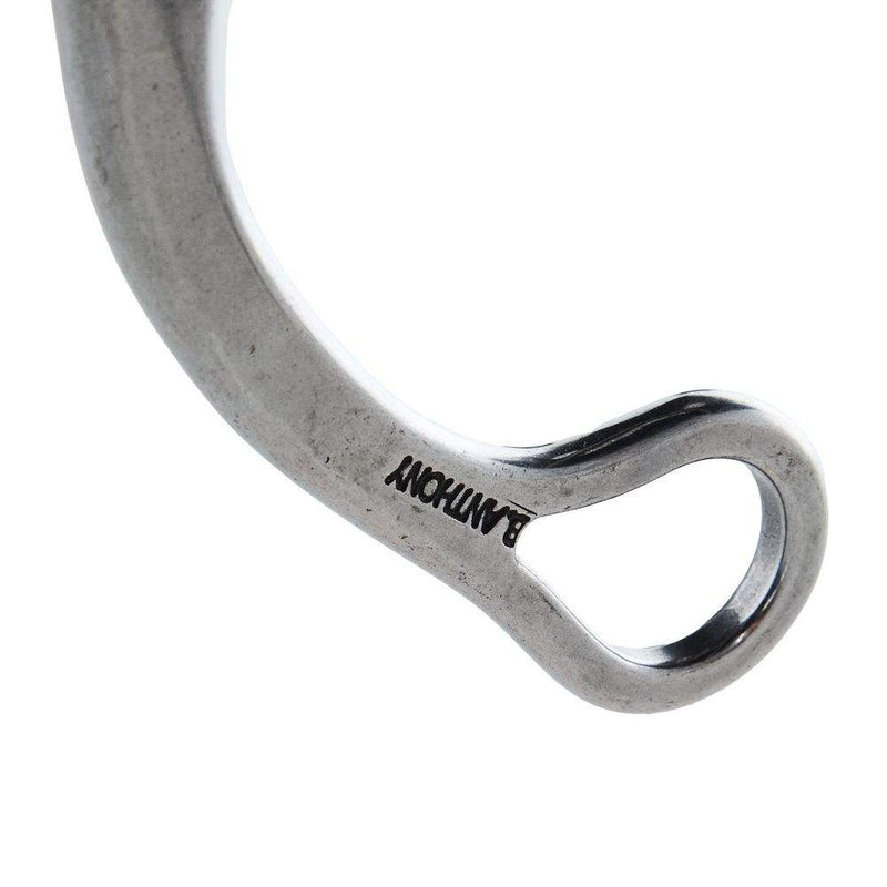 Brandon Anthony Bit & Spur Co. Solid Port Shank Bit