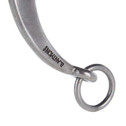 Brandon Anthony Bit & Spur Co. Silver Engraved Square Hinge Port Shank Bit