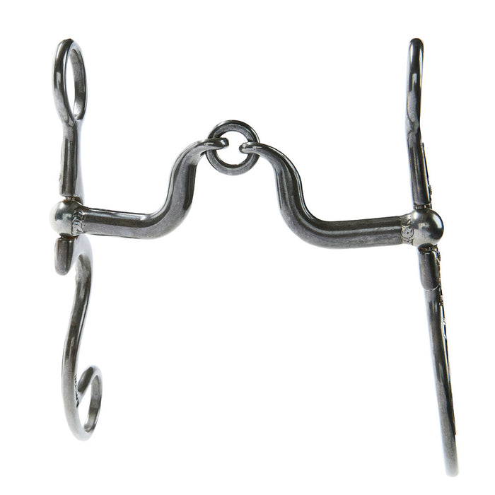 Brandon Anthony Bit & Spur Co. High Ported Snaffle Cavalry Shank Bit