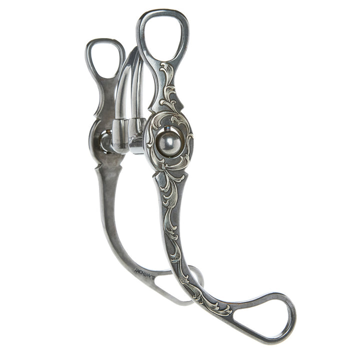 Brandon Anthony Bit & Spur Co. High Port rection Straight Shank Bit