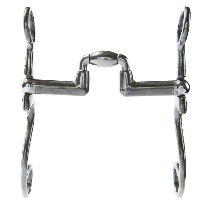 Brandon Anthony Bit & Spur Co. Hinge Port Cavalry Shank Bit