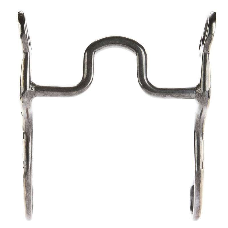 Brandon Anthony Bit & Spur Co. Silver Solid Square Port Cavalry Shank Bit
