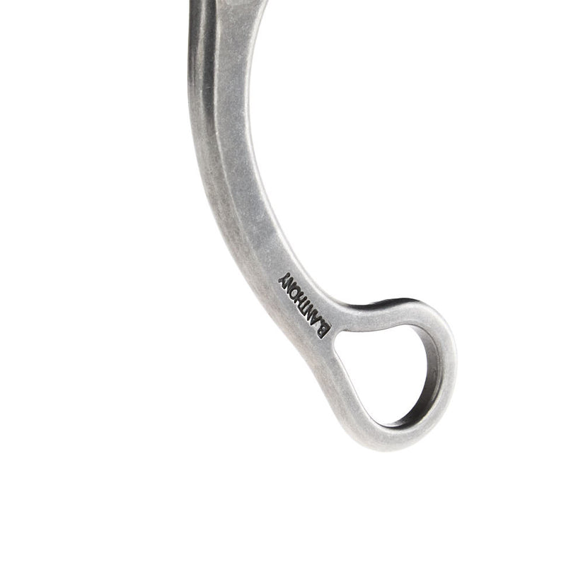Brandon Anthony Bit & Spur Co. Ported Chain Straight Shank Bit