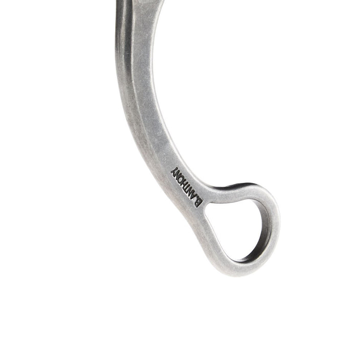Brandon Anthony Bit & Spur Co. Ported Chain Straight Shank Bit